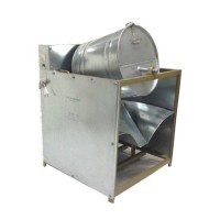 Motorized Seed Dressing/Treating Drum